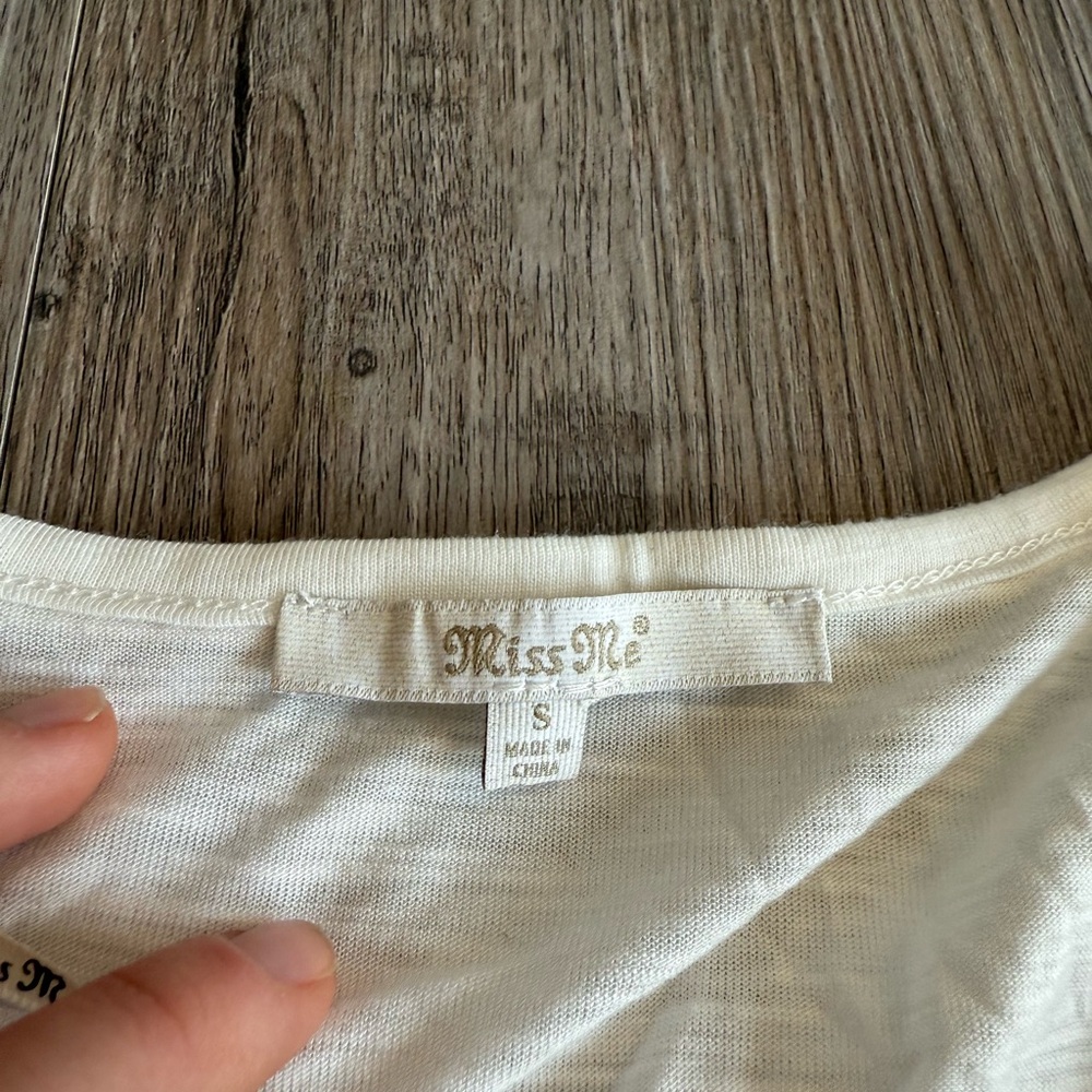 Miss Me boho top - Picture 4 of 4